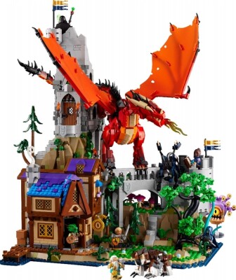 Constructor LEGO Ideas Dungeons &amp; Dragons: Tale of the Red Dragon 21348 детальное изображение Lego 