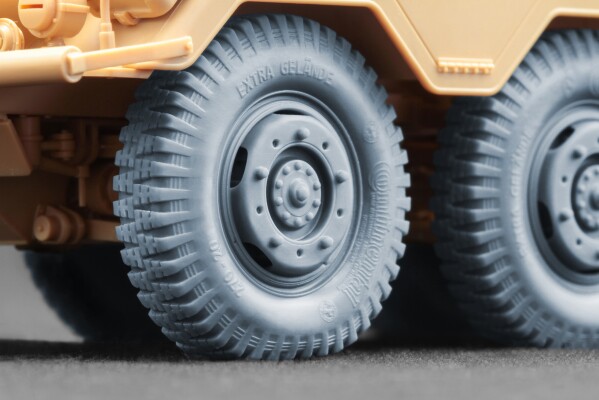 Набір коліс з деформацією для Sd.Kfz. 234 Puma v2 від Dragon, Miniart, RFM, Italeri, AK Interactive ScaleX WW-35011W детальное изображение Колёса Афтермаркет