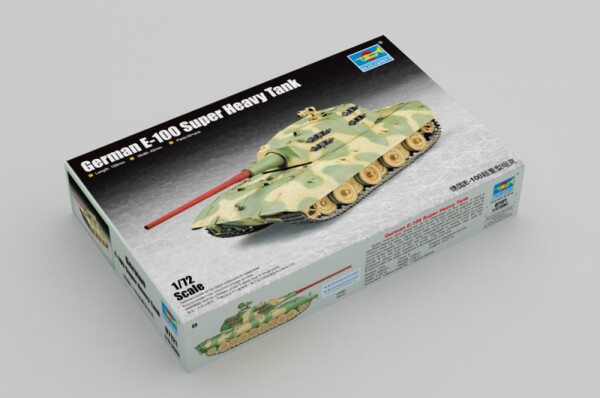Збірна модель 1/72 Німецький надважкий танк Е-100 Trumpeter 07121 детальное изображение Бронетехника 1/72 Бронетехника
