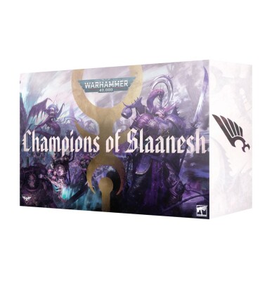 CHAMPIONS OF SLAANESH: EMPEROR'S CHILDREN ARMY SET (ENG) детальное изображение Игровые наборы WARHAMMER 40,000