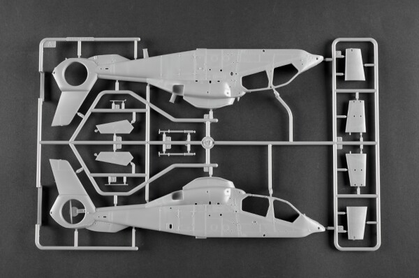Збірна модель 1/48 Легкий розвідувально-ударний вертоліт Z-19G Trumpeter 05851 детальное изображение Вертолеты 1/48 Вертолеты