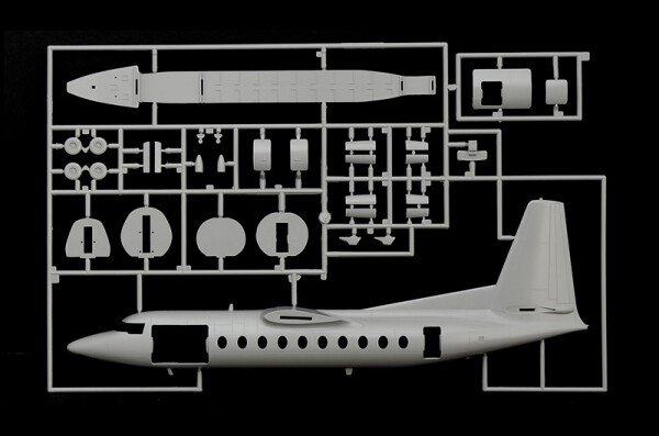 Збірна модель 1/72 Літак Fokker F-27 Maritime Patrol Italeri 1455 детальное изображение Самолеты 1/72 Самолеты