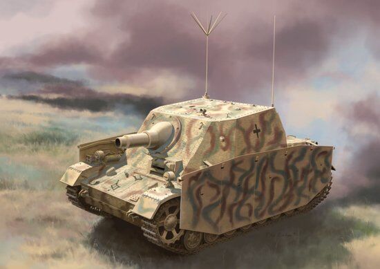 Sturmpanzer Ausf.I als Befehlspanzer детальное изображение Бронетехника 1/35 Бронетехника