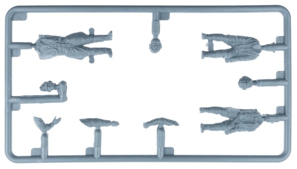 Збірна модель 1/48 Фігури Пілоти та командний штаб Люфтваффе MiniArt 49026 детальное изображение Фигуры 1/48 Фигуры