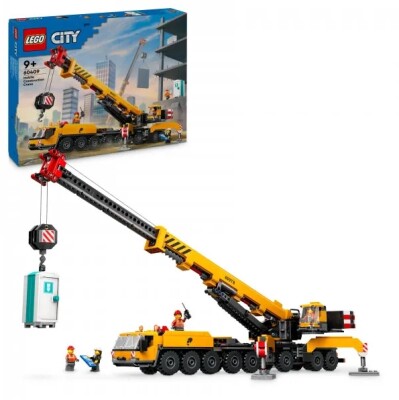 Конструктор LEGO City Жовтий пересувний будівельний кран 60409 детальное изображение City Lego