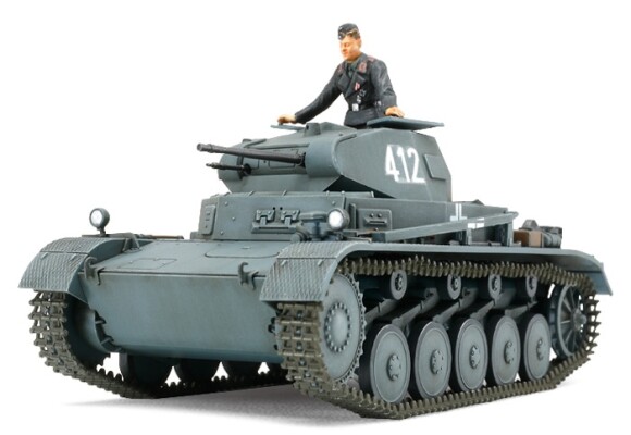 Збірна модель 1/48 Танк Panzerkampfwagen II Ausf.A/B/C (Sd.Kfz.121) (Французька кампанія) Tamiya 32570 детальное изображение Бронетехника 1/48 Бронетехника