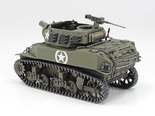 Збірна модель 1/48 САУ U.S. Howitzer Motor Carriage M8 Tamiya 32604 детальное изображение Бронетехника 1/48 Бронетехника