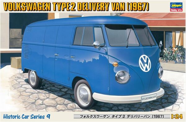 Сборная модель автомобиля  Volkswagen Type 2 Delivery Van детальное изображение Автомобили 1/24 Автомобили