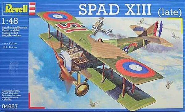 Spad XIII late version детальное изображение Самолеты 1/48 Самолеты