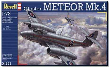 Gloster Meteor Mk.4 детальное изображение Самолеты 1/72 Самолеты