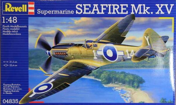 Seafire F Mk. XV детальное изображение Самолеты 1/48 Самолеты