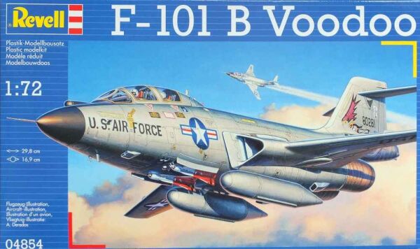  F-101B VOODOO детальное изображение Самолеты 1/72 Самолеты