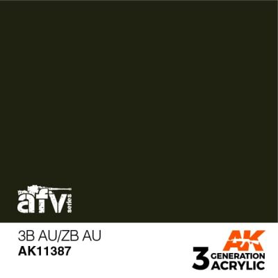 Acrylic paint 3B AU/ZB AU – AFV AK-interactive AK11387 детальное изображение AFV Series AK 3rd Generation