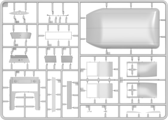 Збірна модель 1/35 Німецький командний автобус ГАЗ-05-193 MiniArt 35202 детальное изображение Автомобили 1/35 Автомобили