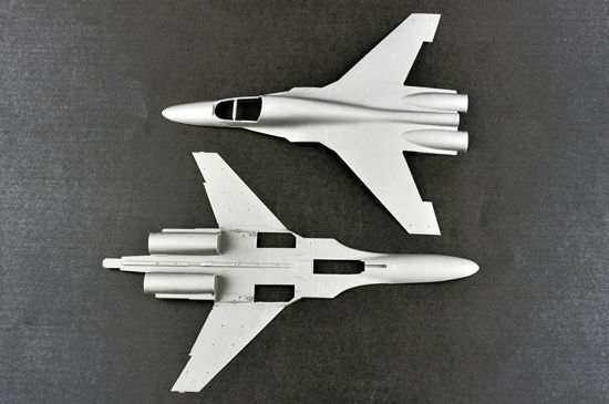 Сборная модель истребителя-бомбардировщика Су-34 детальное изображение Самолеты 1/72 Самолеты