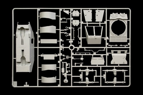 Збірна модель 1/35 Британська важка розвідувальна машина Staghound Mk III Italeri 6478 детальное изображение Автомобили 1/35 Автомобили