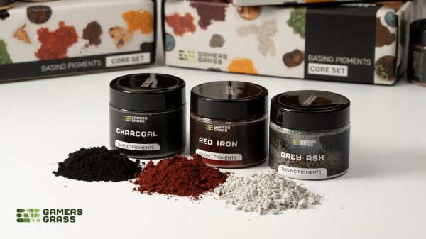 Набір базових сухих пігментів  Basing Pigments Core Set Gamers Grass GGSB-BPCS детальное изображение Наборы деталировки Диорамы