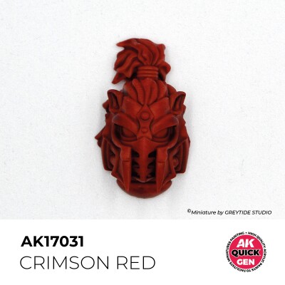 Акрилова фарба CRIMSON RED / Малиново-червоний QUICK GEN COLOR AK-interactive AK 17031 детальное изображение QUICK GEN COLOR Краски