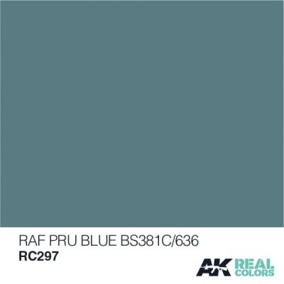 RAF Pru Blue BSC381C/636 / Чистый синий детальное изображение Real Colors Краски