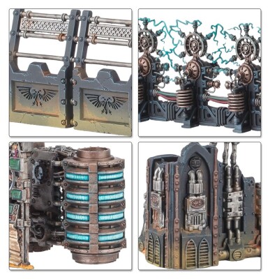 Ігровий набір Warhammer 40000 - COMBAT PATROL TERRAIN SET - BATTLEZONE детальное изображение Игровые наборы WARHAMMER 40,000