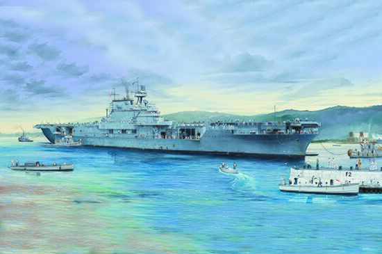 Сборная модель 1/200 Военный корабль США Enterprise CV-6 Трумпетер 03712 детальное изображение Флот 1/200 Флот