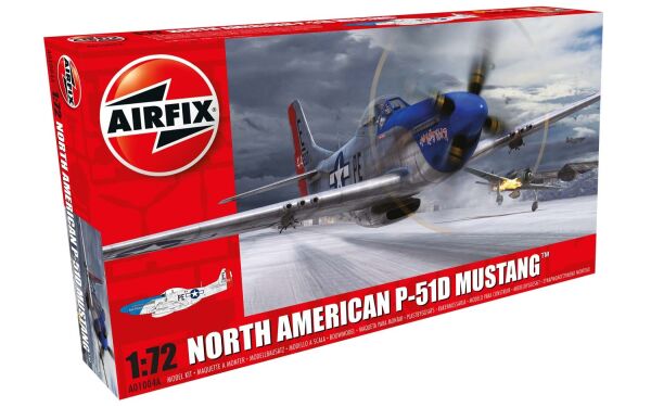 North American P-51D Mustang детальное изображение Самолеты 1/72 Самолеты