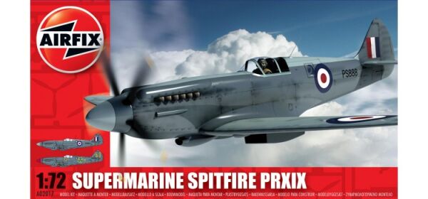 Supermarine Spitfire PRXIX детальное изображение Самолеты 1/72 Самолеты