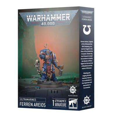 Игровой набор Warhammer 40000 - ULTRAMARINES: FERREN AREIOS детальное изображение Ультрамарины Космические Десантники
