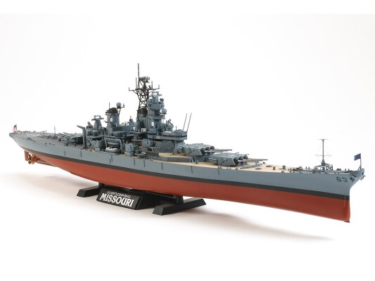 Scale model 1/350 American battleship BB-63 Missouri Tamiya 78029 детальное изображение Флот 1/350 Флот