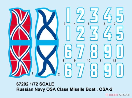 Збірна модель 1/72 корабeль &quot;Оса&quot; Ракетна катер, OSA-2 ILoveKit 67202 детальное изображение Флот 1/72 Флот
