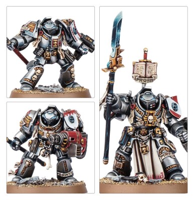 Ігровий набір Warhammer 40000 - COMBAT PATROL - GREY KNIGHTS детальное изображение Серые Рыцари Космические Десантники