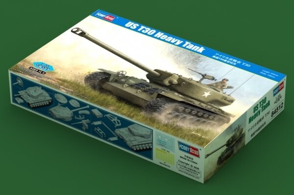 Збірна модель 1:35 Американський важкий танк T30 HobbyBoss 84512 детальное изображение Бронетехника 1/35 Бронетехника