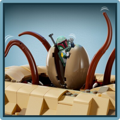 Constructor LEGO Star Wars™ Desert Skiff and Sarlacc Pit 75396 детальное изображение Star Wars Lego