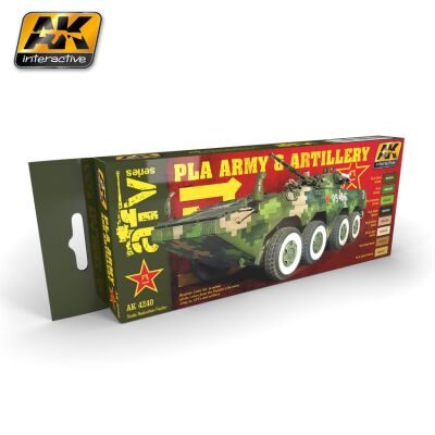 PLA Army and Artillery colors детальное изображение Наборы красок Краски