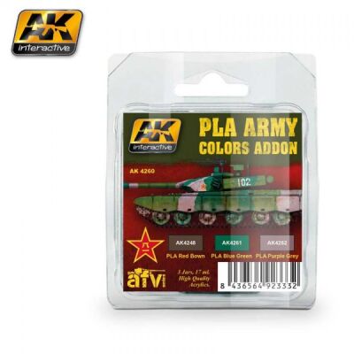 PLA Army Colors Addon / Камуфляжные цвета Китайской армии детальное изображение Наборы красок Краски