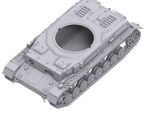 Assembled model 1/35 of the German tank PANZER IV F1 VORPANZER SCHUZEN 3 IN 1 Border Model BT-003 детальное изображение Бронетехника 1/35 Бронетехника