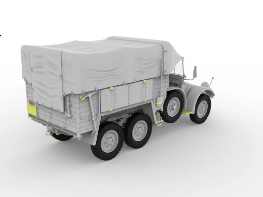 Збірна модель 1/35 Німецька машина Krupp Protze Kfz. 70 (Транспортер персоналу) Bronco CB35221 детальное изображение Автомобили 1/35 Автомобили