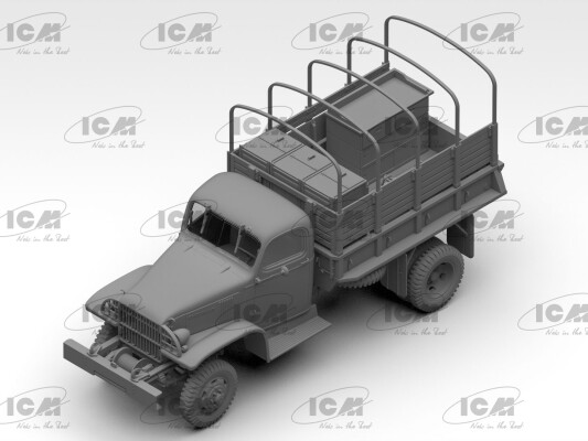 Сборная модель 1/35 Грузовик-кухня США 2 СВ ICM 35587 детальное изображение Автомобили 1/35 Автомобили