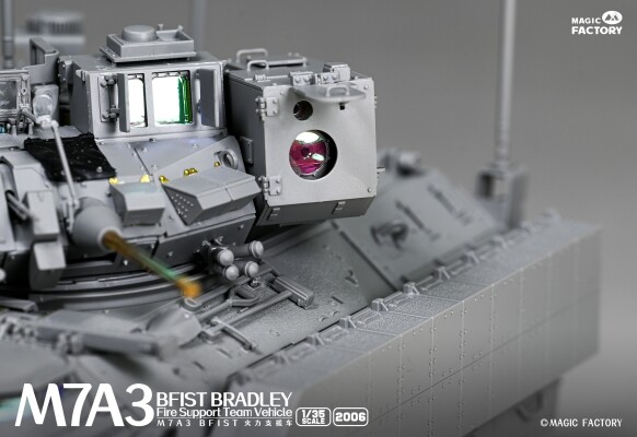 Збірна модель 1/35 Машина вогневої підтримки M7A3 Бредлі BFIST Magic Factory 2006 детальное изображение Бронетехника 1/35 Бронетехника