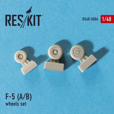 F-5 (A/B) wheels set (1/48) детальное изображение Смоляные колёса Афтермаркет