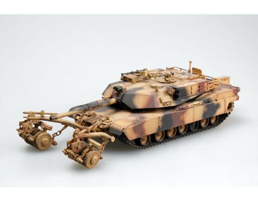 Scale model 1/35 American tank Abrams M1A1/A2 Trumpeter 01535 детальное изображение Бронетехника 1/35 Бронетехника