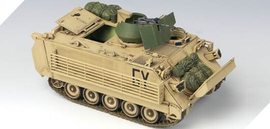 Scale plastic model 1/35  of M113A3 Iraq 2003 APC Academy 13211 детальное изображение Бронетехника 1/35 Бронетехника