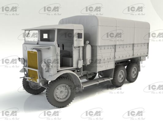 Збірна модель британського вантажного автомобіля IIМВ детальное изображение Автомобили 1/35 Автомобили