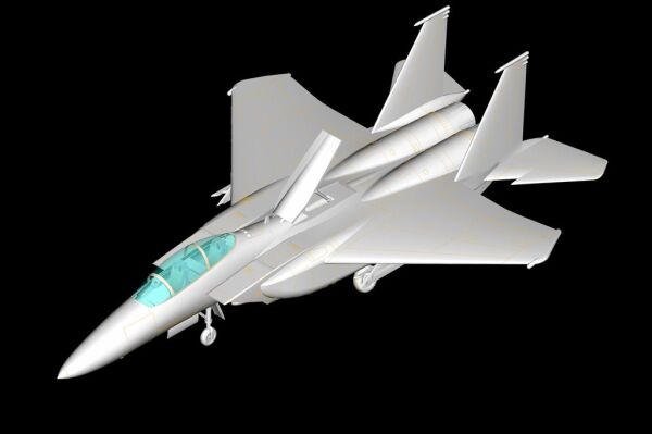 Buildable model of the American F-15E Strike Eagle Strike fighter детальное изображение Самолеты 1/72 Самолеты