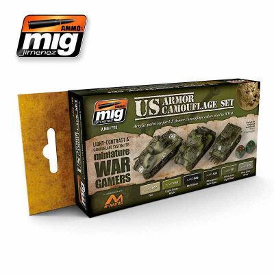 WARGAME US ARMOR SET детальное изображение Наборы красок Краски