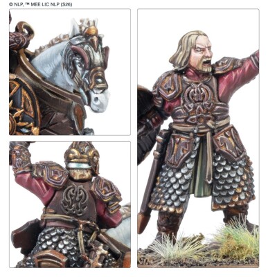 Ігровий набір LORD OF THE RINGS. MIDDLE-EARTH SBG: ROHAN BATTLEHOST детальное изображение The Lord of the Rings 