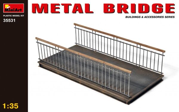 metal bridge детальное изображение Строения 1/35 Диорамы