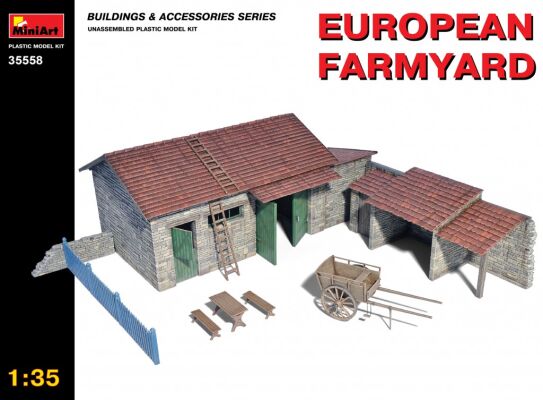 european farm детальное изображение Строения 1/35 Диорамы