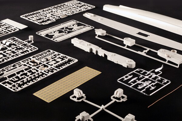 Збірна модель 1/200 Есмінець ВМС США "Стівенс" (DD-479) Trumpeter 03722 детальное изображение Флот 1/200 Флот
