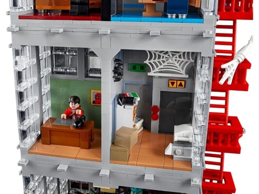 Конструктор LEGO SUPER HEROES MARVEL Редакція &quot;Дейлі Бьюгл&quot; 76178 детальное изображение Marvel Lego